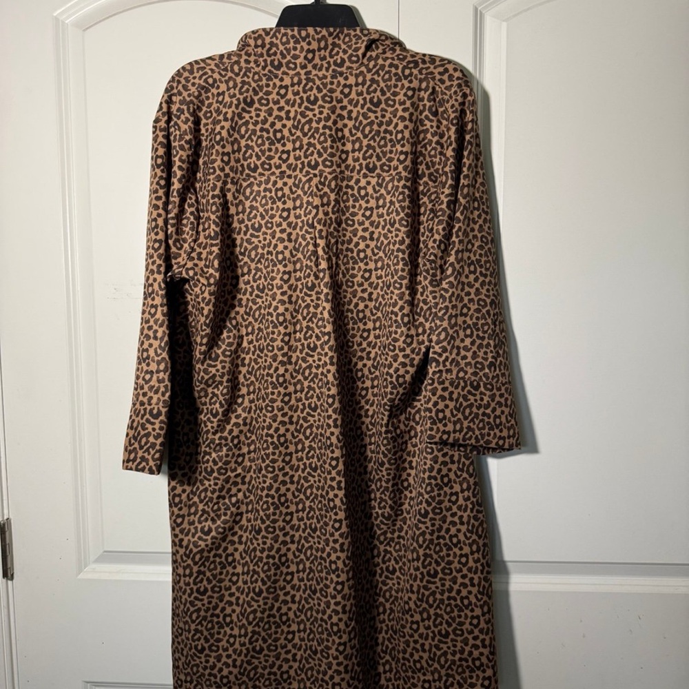 The Sophia Dress- Coffee Jungle - Picture 4 of 4